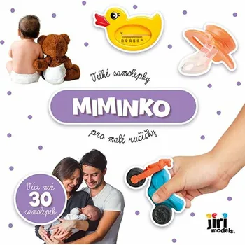 Velké samolepky pro malé ručičky Miminko - JIRI MODELS