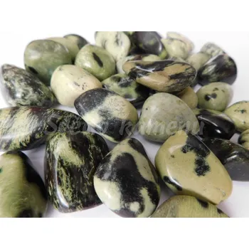 Přírodní kámen CHYTHA SERPENTIN Čína, cca 1,5 - 2 cm, 10 - 20 g