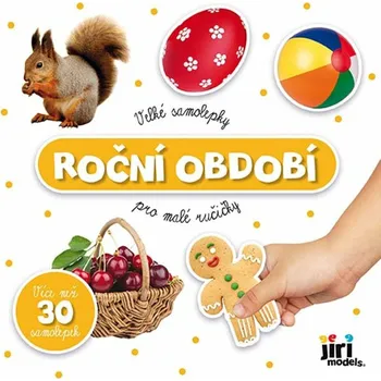 Bystrá hlava Velké samolepky pro malé ručičky Roční období