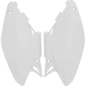 RACETECH boční tabulky zadní HONDA CR 125/250 02-07, barva bílá (FICR0BN0203) HUSQVARNA CR 125 rok 02-07