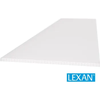 Průsvitná krytina Polykarbonátová deska LEXAN komorová 10 mm opál 2UV Délka: 2000, Šířka: 1490