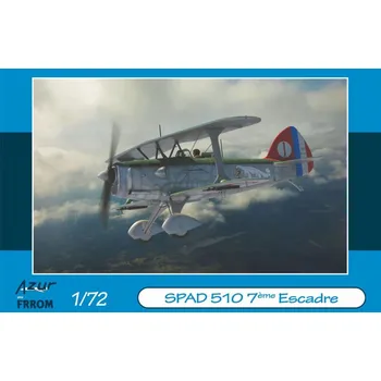 Plastikový model 1:72 Blériot SPAD 510 „7éme Escadre“