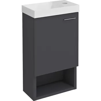 Koupelnový nábytek Sapho LATUS XI umyvadlová skříňka 30x53x16,5cm, antracit matný