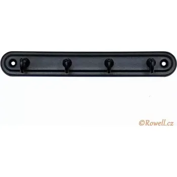 Nábytkové kování H4 Čtyřháček černý / černý