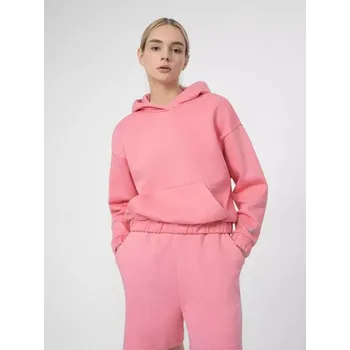 Dámská mikina Růžová dámská mikina s kapucí od 4F, L i476_21161319