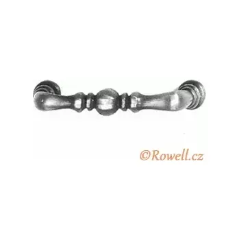 Nábytkové kování UR1 úchytka 62-64mm starostříbro