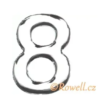 Dveřní kování C37 Číslo 37mm stříbr. '8'