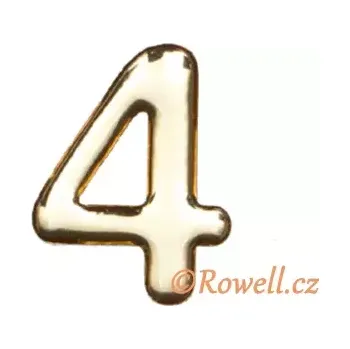 Dveřní kování C37 Číslo 37mm zlatá '4'