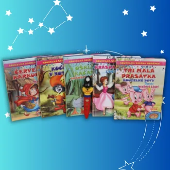 Pohádka Kouzelná sbírka pohádek s perem Červená Karkulka + 4 další pohádky (1)