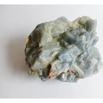 Přírodní kámen KALCIT MODRÝ Mexiko - Originály, 6,5 x 12 cm, 824 g