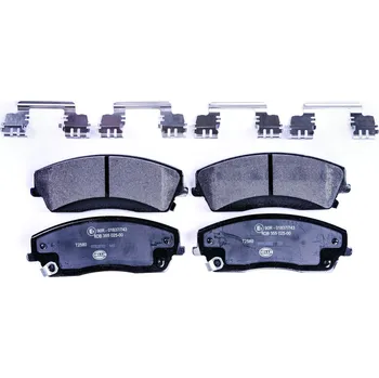 Brzdová destička Sada brzdových destiček, kotoučová brzda HELLA 8DB 355 025-001