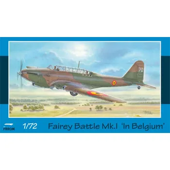 Plastikový model 1:72 Fairey Battle Mk.I „in Belgium“