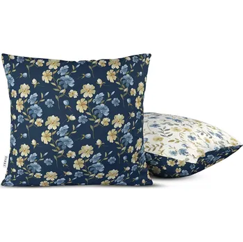 Bytový textil DARRÉ Bavlněný povlak na polštář Bloom - duo Velikost: 70 x 90