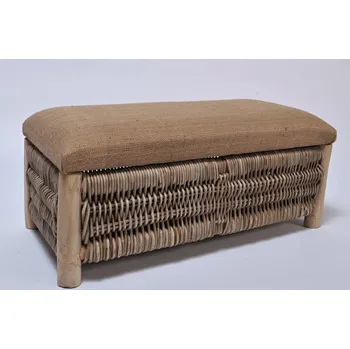 Truhla Ratanová truhla s polstrováním JUTA malá | RYCHLÉ DODÁNÍ