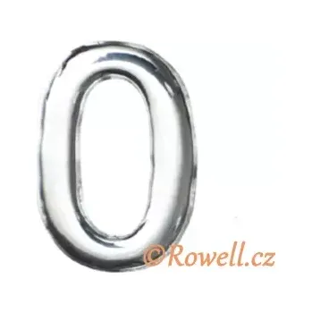 Dveřní kování C53 Číslice 53mm stříb.'0'
