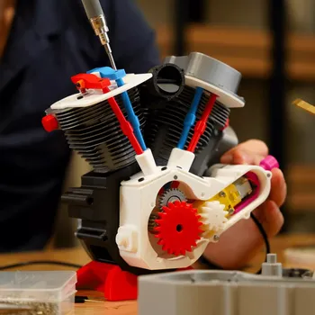 Příslušenství k 3D tiskárně Bambu Lab - Sada modelu motoru KIT 005