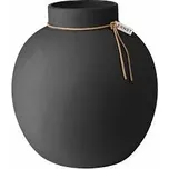 Keramická váza Ernst Dark Grey 22 cm
