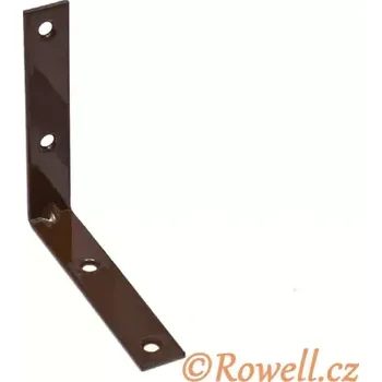 Nábytkové kování UH80 Úhelník 80 mm hnědý
