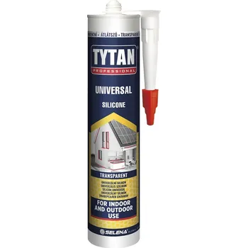 stavební silikon TYTAN Univerzální elastický silikon 280 ml Bílý