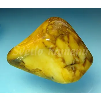 Přírodní kámen JASPIS ŽLUTÝ Afrika, cca 2,5 - 3 cm, 30 - 40 g