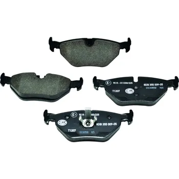 Brzdová destička Sada brzdových destiček, kotoučová brzda HELLA 8DB 355 009-051