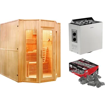 Výhodný Saunový Balíček: Zen 4 + kamna + kameny + dárek