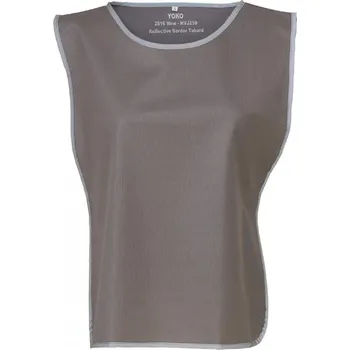 Pánská vesta Yoko Unisex reflexní vesta HVJ259 Grey XXL/3XL