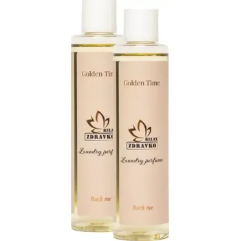 Aviváž Zdravko Relax - Golden time parfém na praní 2X250 ml (100 pracích dávek)