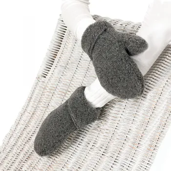 Rukavice Ovčí věci Vlněné rukavice MERINO Barva: Grafitová, Velikost: M