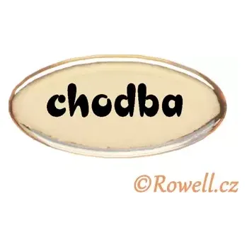 Dveřní kování SD Štítek zlatý 'chodba'