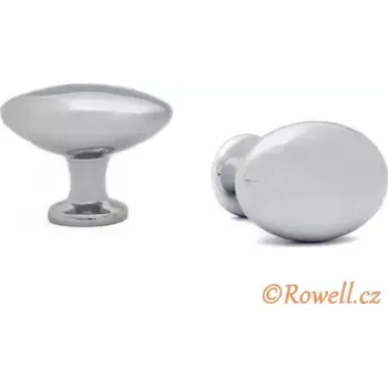 Nábytkové kování K35 Knopka stříbrná