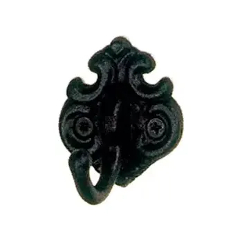 Nábytkové kování H1. Háček černý