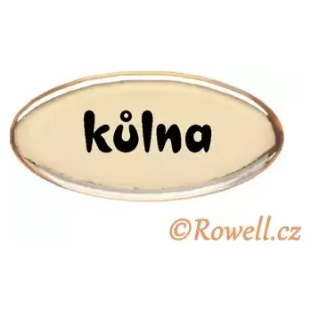 Dveřní kování SD Štítek zlatý 'kůlna'