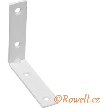 Nábytkové kování UH60 Úhelník 60 mm bílý