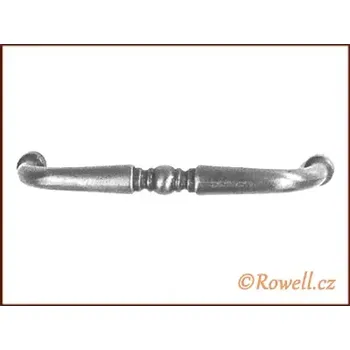 Nábytkové kování UD2 úchytka 94-96mm starostříbro