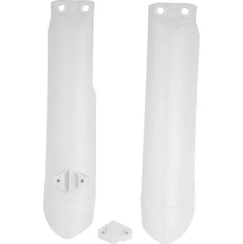 RACETECH kryty teleskopů KTM SX 85 09-17, TC 85 14-17, barva bílá (KT03091047) HUSQVARNA TC 85 rok 14-17