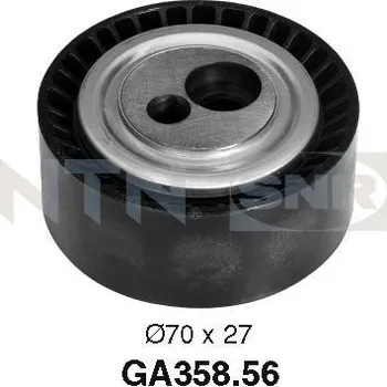 Napínací kladka, žebrovaný klínový řemen SNR GA358.56
