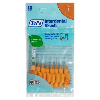 Zubní kartáček TePe Interdental mezizubní kartáčky 0,45 mm 8 ks