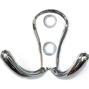 Nábytkové kování H2m. Dvojháček chrom lesklý