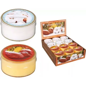 Svíčka Svíčka čajová PICCOLO WELLNESS AND BEAUTY vonná 55mm 40g