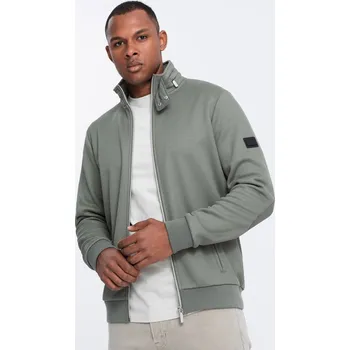 Pánská casual bunda Pánská bunda OMBRE OM-JANP-0154 KHAKI L