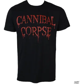 Pánské tričko Tričko metal pánské Cannibal Corpse - DRIPPING LOGO - PLASTIC HEAD - PH10421 20192623 - S
