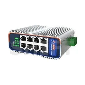 Média konvertor Switch průmyslový, 8 port, 10/100 Mbps