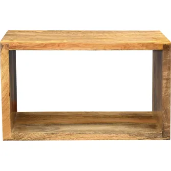 police Nástěnná police z dřeva mango 50x30x22