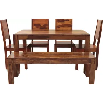 Jídelní set Jídelní set pro 6 osob z masivu palisandr