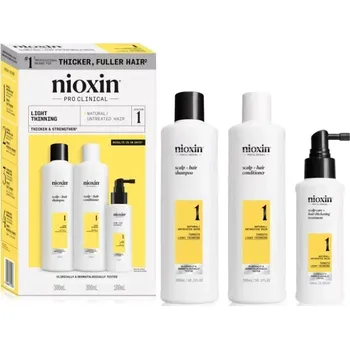 Kosmetická sada Nioxin System 1 Full Kit 2x300ml + 100ml