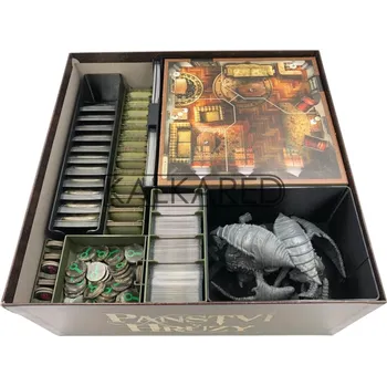 Příslušenství k deskovým hrám Kalkared Insert pro Panství hrůzy 2. edice (993) Varianta: Základní