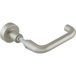 Souprava klika - koule 10.316 bez rozet, se čtyřhranem Stříbrný elox