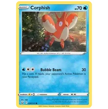 Volný čas Corphish (BST 38)