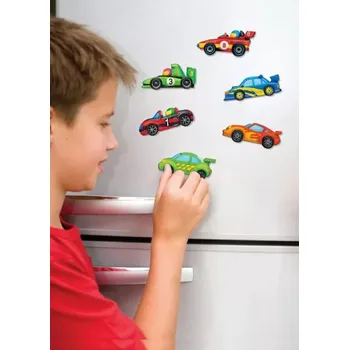 kreativní sada Mac Toys Výroba a malování závodní auta